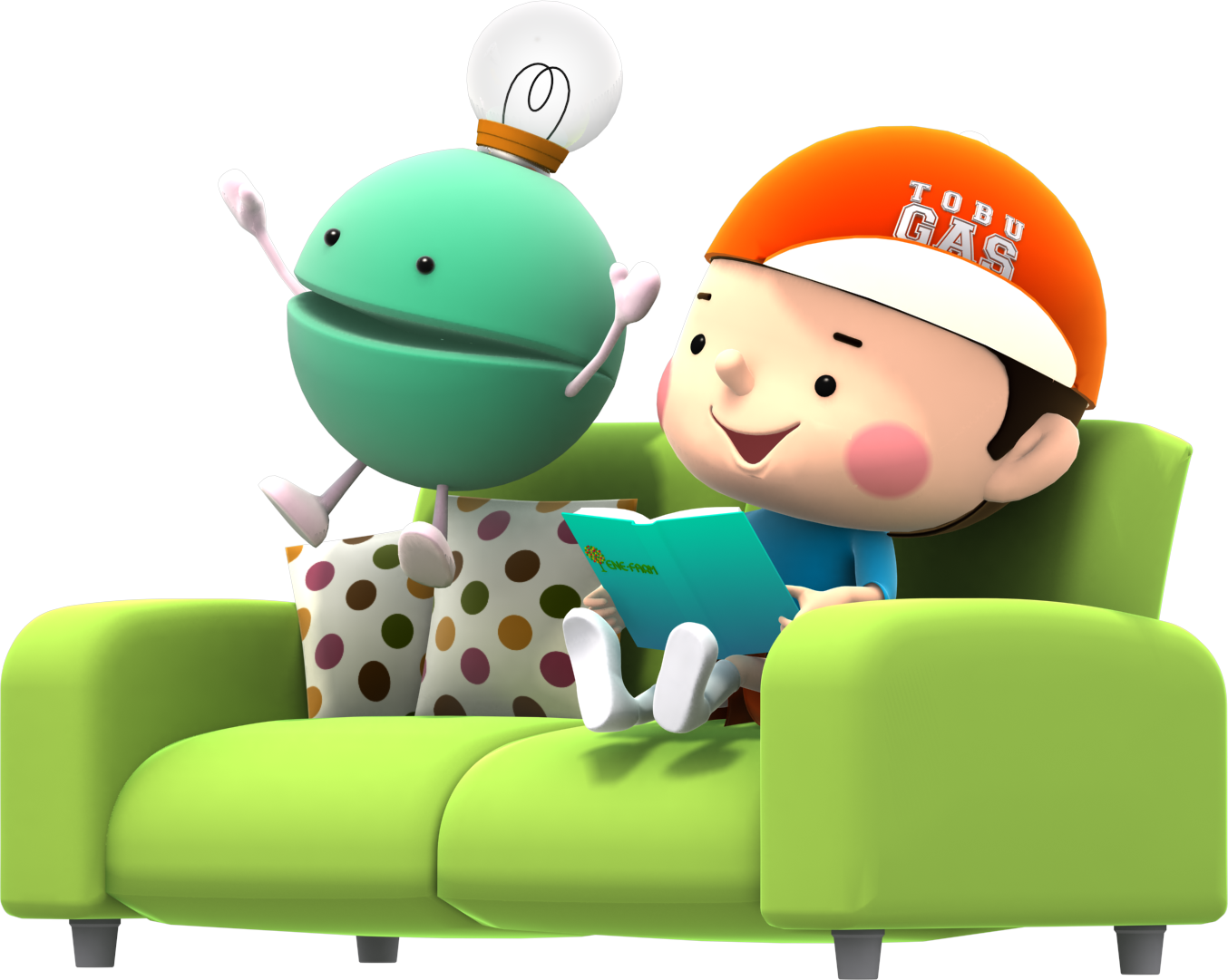 エコルくん　ガスタンくん